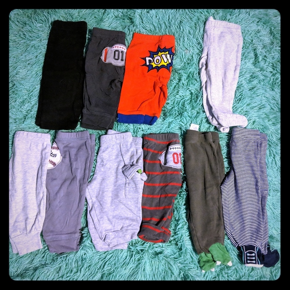 Newborn  boy pants lot